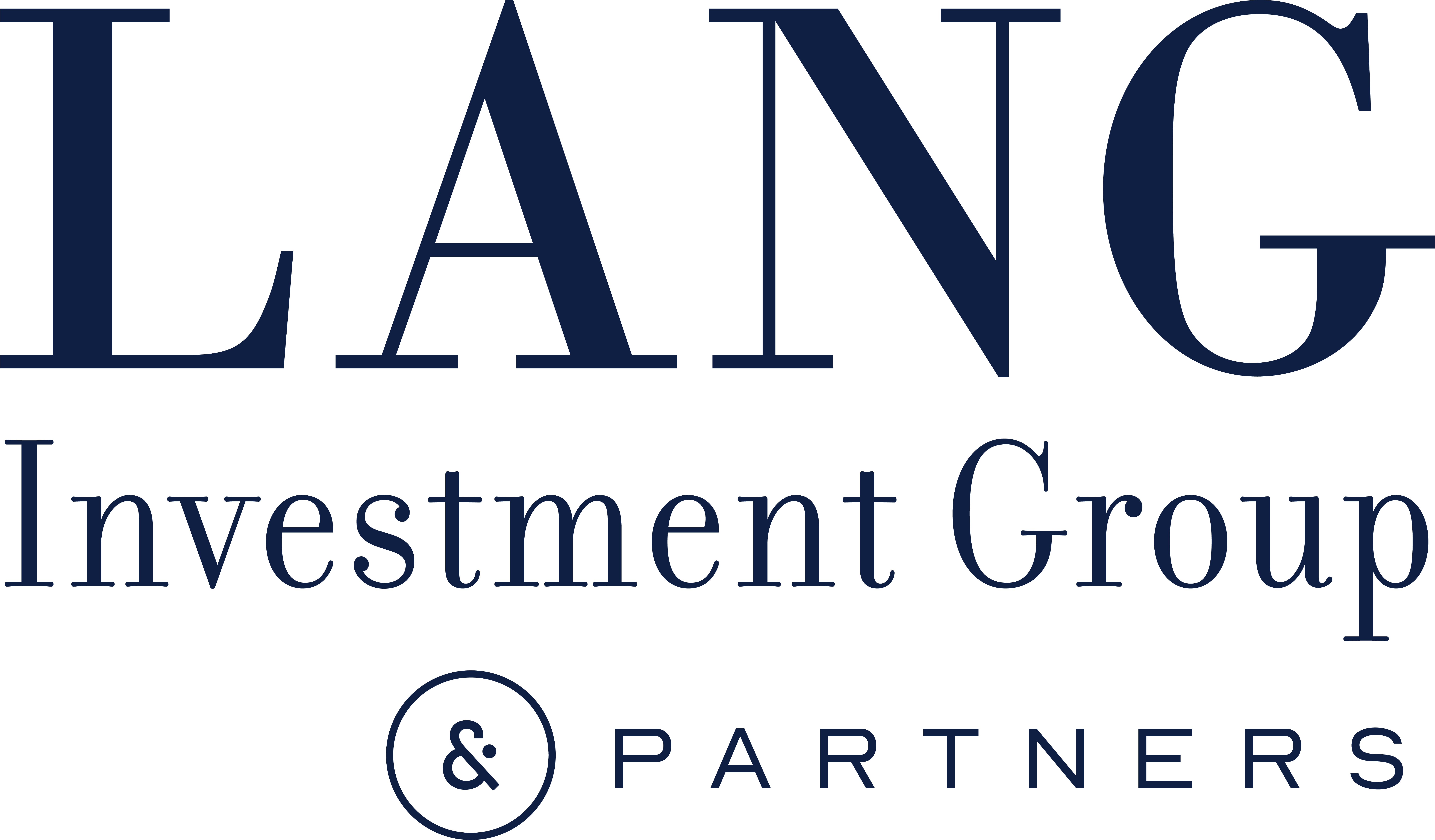 Lang Investment Group Logo Blue